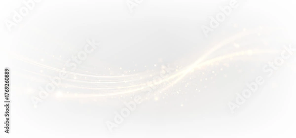 Obraz Glowing neon vortex swirl energy light trail PNG