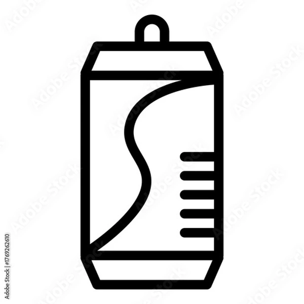 Fototapeta packaging can