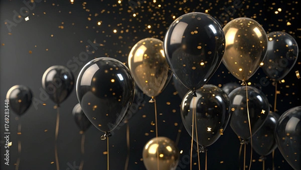 Obraz new year celebration background