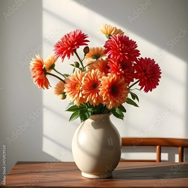 Obraz Chrysanthemum in vase