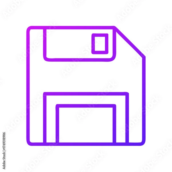 Obraz Save Disk Icon