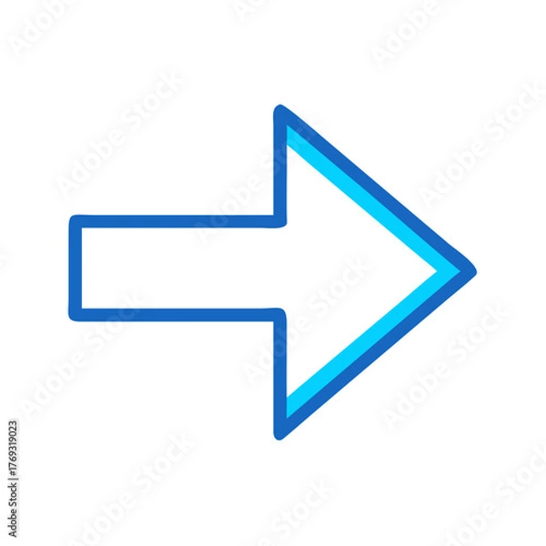 Obraz Arrow Left Icon