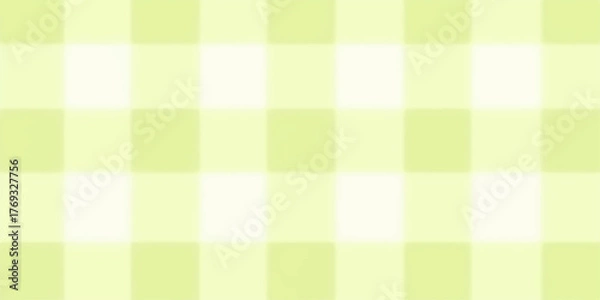 Obraz Soft pastel yellow and white checkered pattern with a gentle gradient effect creating a subtle and calming visual texture