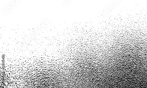 Obraz Abstract textured speckled pattern fine grain distressed grayscale overlay grunge effect
