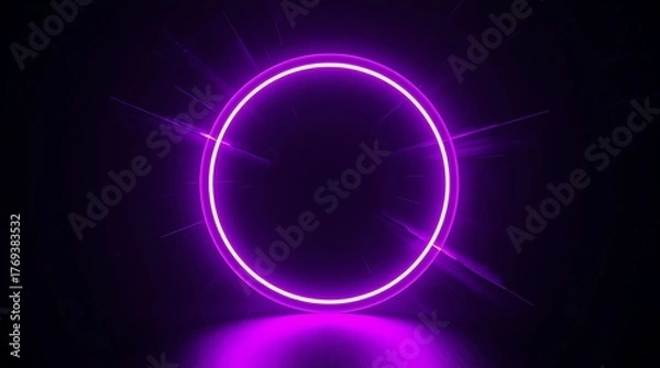 Obraz glowing neon lights