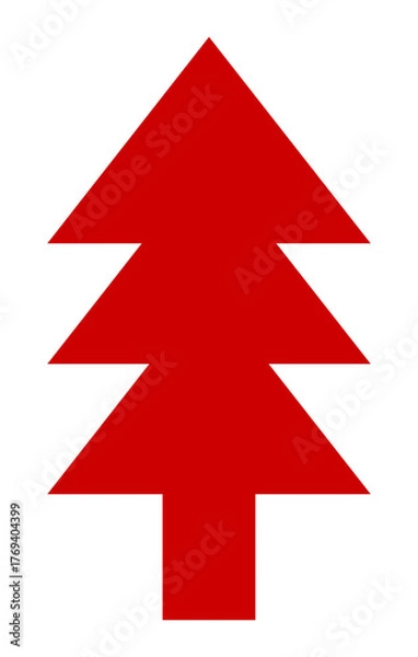 Obraz Xmasツリーred