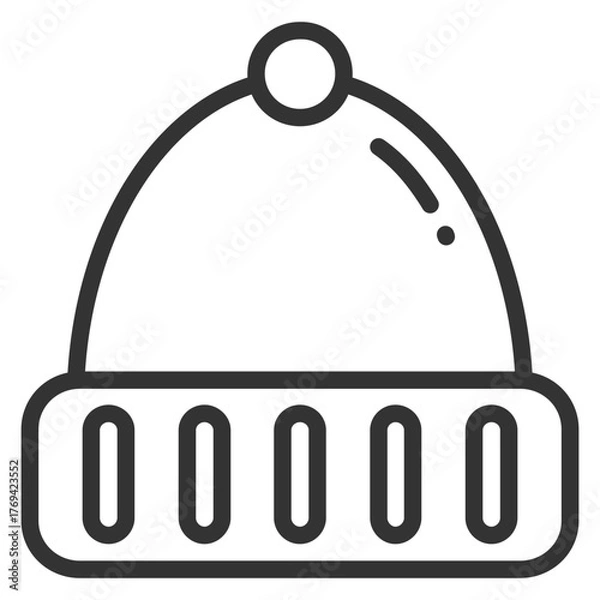 Obraz Beanie icon