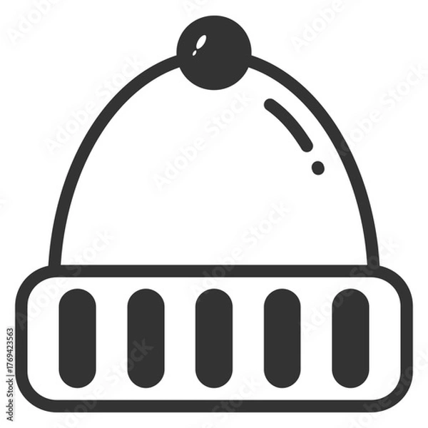 Obraz Beanie icon