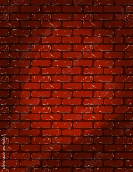 Fototapeta red brick wall