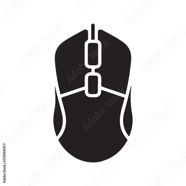 Fototapeta Gaming Mouse Wireless Computer Mouse Icon