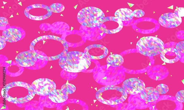 Fototapeta 酸っぱいガムを噛んだ時の口内イメージ