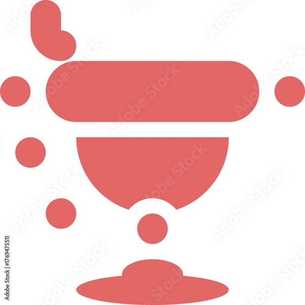 Obraz copa cartas españolas vector icon