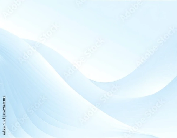 Obraz 穏やかな抽象波形のグラフィック背景素材