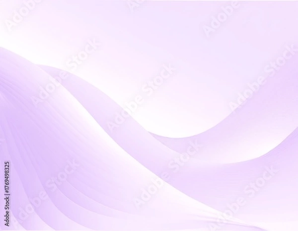 Obraz 穏やかな抽象波形のグラフィック背景素材