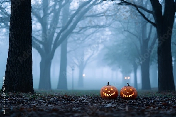 Fototapeta 할로윈 풍경