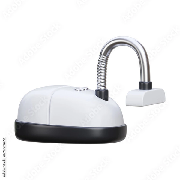 Obraz Vacuum cleaner 3d render icon illustration