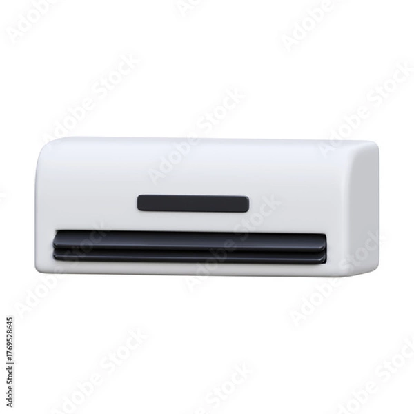 Fototapeta air conditioner 3d render illustration	