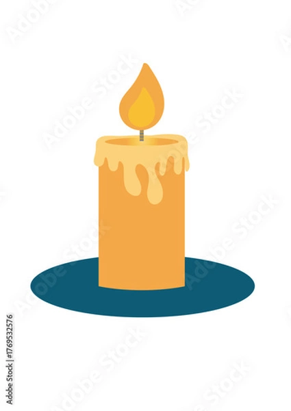 Fototapeta VELA ACESA VETOR