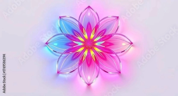 Obraz abstract flower background