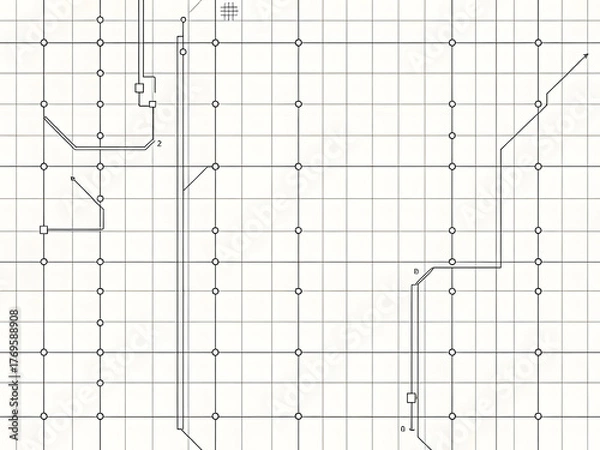 Fototapeta ecg graph paper