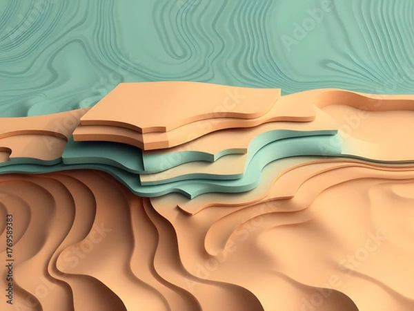 Obraz waves on the beach