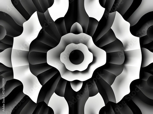 Obraz abstract fractal background