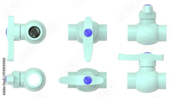 Obraz PPR ball valve