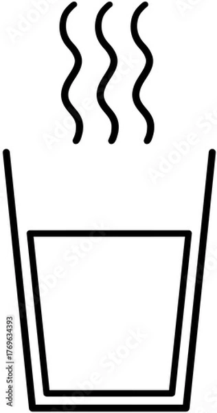 Fototapeta 뜨거운물