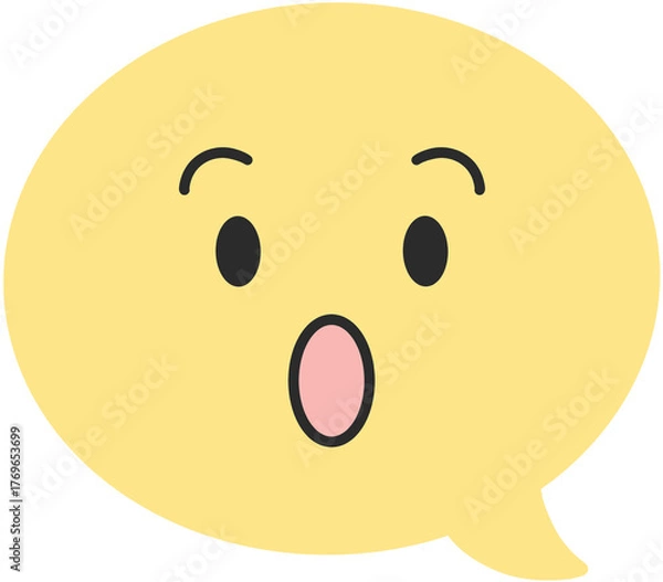 Fototapeta 놀람 이모티콘