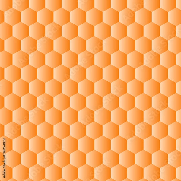 Obraz abstract background with hexagons . seamless pattern with honeycombs