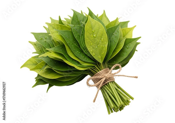 Obraz Betel Leaves Bundle Fresh and Aromatic Herb.
