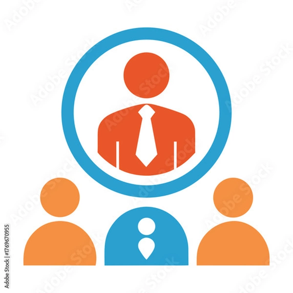 Fototapeta user group icon