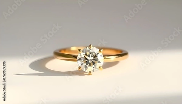 Obraz diamond engagement ring