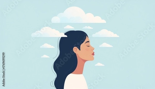 Obraz Peaceful Mind Concept