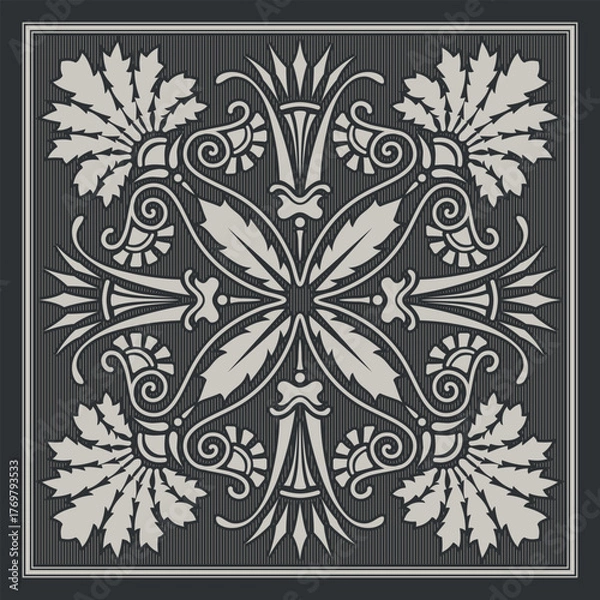 Obraz Decorative elements. Vector illustration.