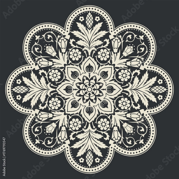 Obraz Decorative elements. Vector illustration.