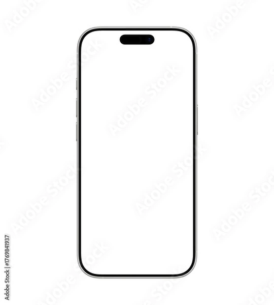 Obraz iPhone 17 White front view