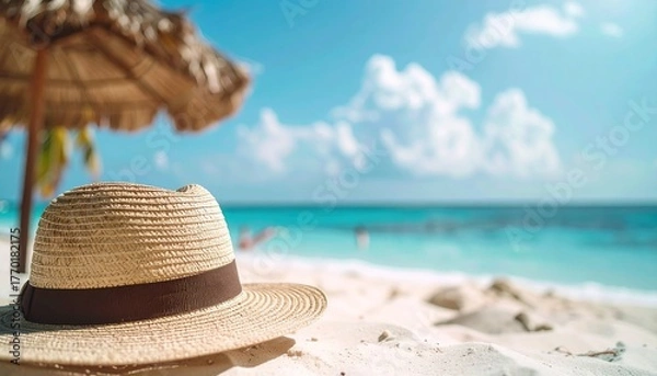 Fototapeta Summer vibes , minimalistic look