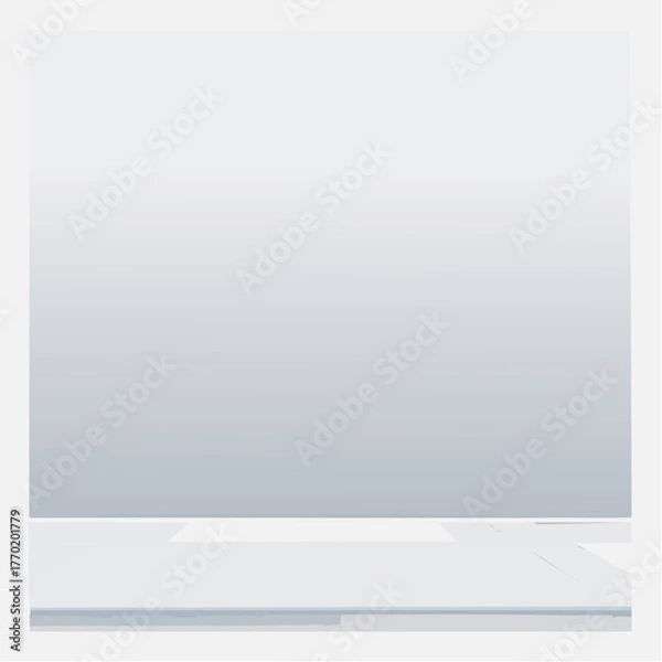 Obraz Light Gray Advertising Background Vector