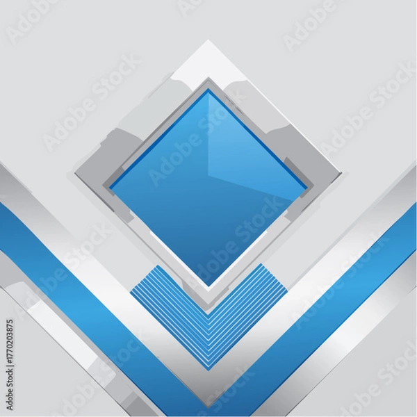 Obraz Clean Minimal Event Promotion Vector Layout