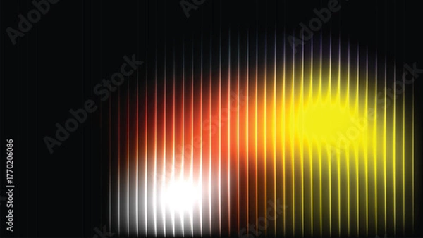 Obraz Iridescent glass flow with soft reflections — a futuristic abstract background blending transparency, energy, and smooth digital dept