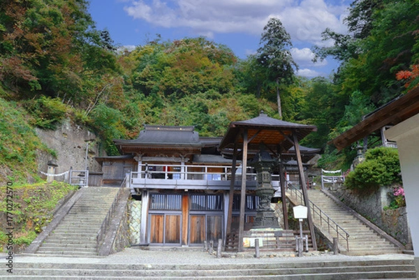 Obraz 山寺の奥之院