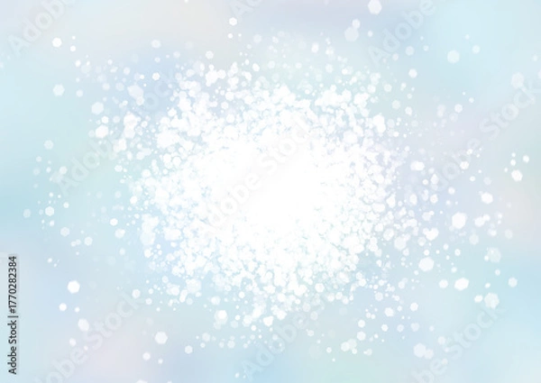 Fototapeta 雪飛沫・白