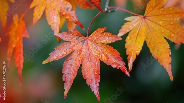 Obraz Momiji (Japanese maple leaves), autumn