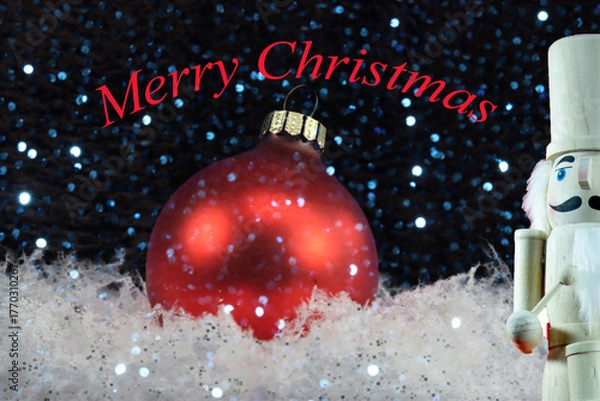 Fototapeta Magical Christmas Bauble Drum Sky
Sparkling baubles dance beneath a festive starlit sky.