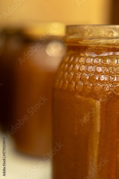 Obraz Pot with delicious homemade honey
