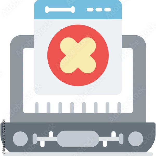Obraz Ad Blocker Icon Vector Element
