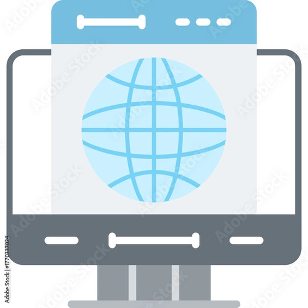 Obraz Browser Icon Vector Element