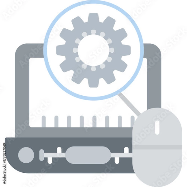 Obraz Web Optimization Icon Vector Element