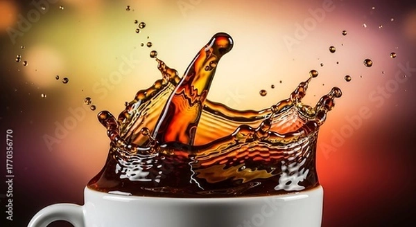 Obraz Vibrant Conceptual Food Art – Colorful Modern Food Photography